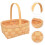 Woven Basket For Valentine'S Day In Light Brown 1pcs 10