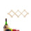 Wine Stand Foldable Design 1pcs 18.5x11.8in 6