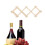 Wine Stand Foldable Design 1pcs 18.5x11.8in 11