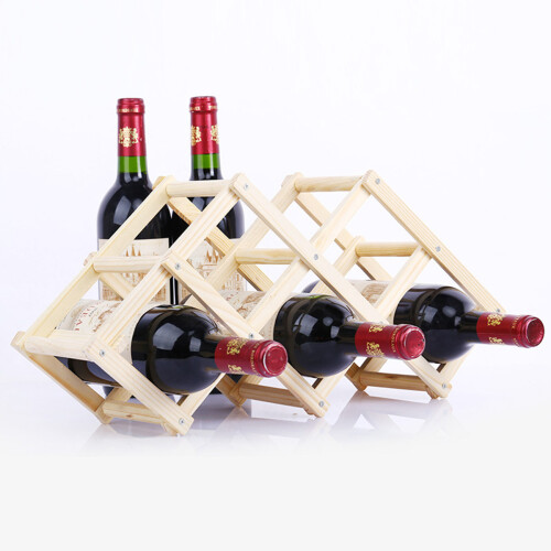 Wine Stand Foldable Design 1pcs 18.5x11.8in 2