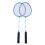 2PCS Badminton Rackets for Adults Teens Iron Alloy 2