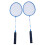 2PCS Badminton Rackets for Adults Teens Iron Alloy 3