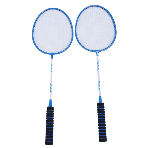 2PCS Badminton Rackets for Adults Teens Iron Alloy 2
