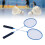 2PCS Badminton Rackets for Adults Teens Iron Alloy 11