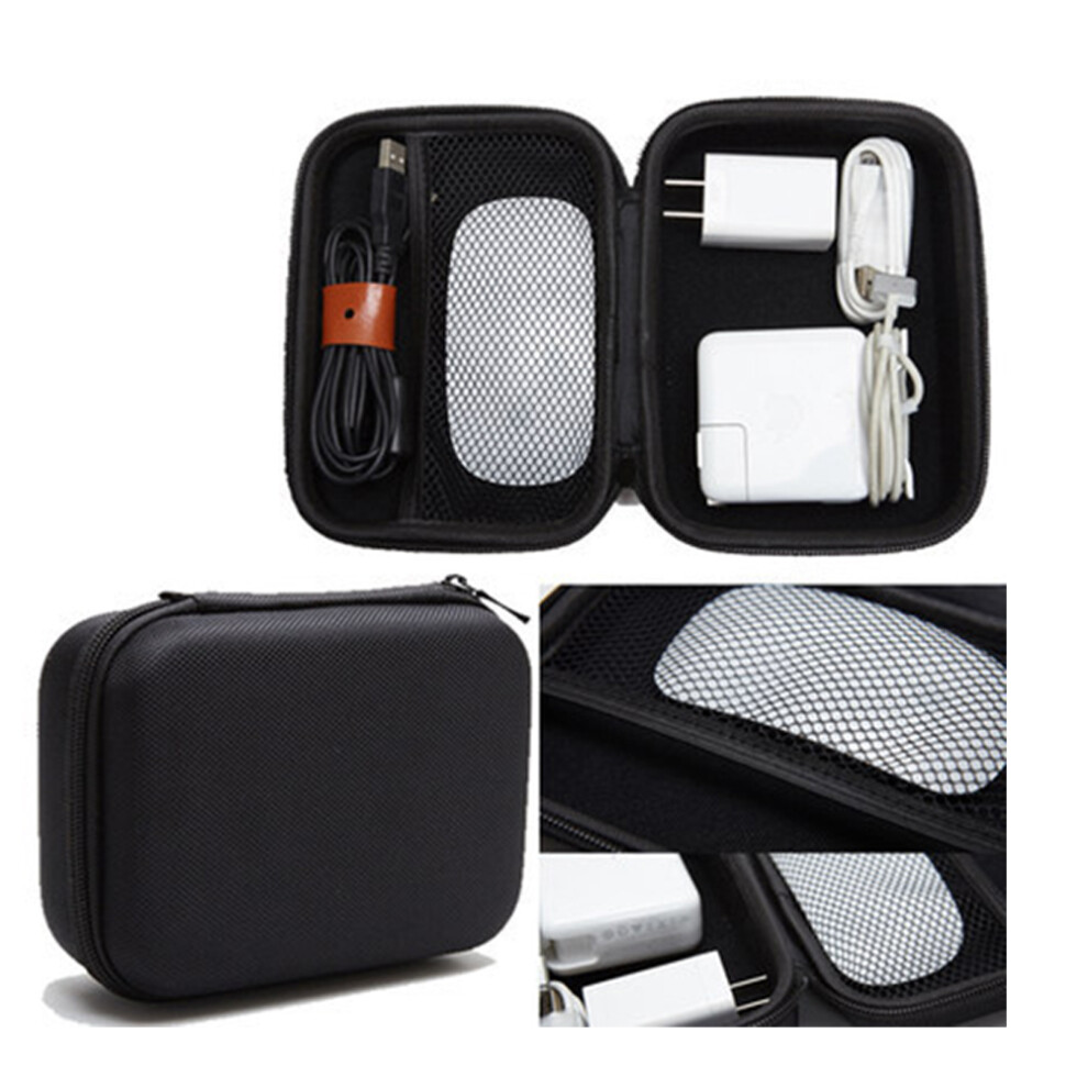 Eva Earphone Storage Box 1set For Travel And Daily Use With-image-OPC-PKG5WT5-NEW