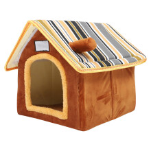 Pet Cat Dog Bed Detachable Nest Small House Sleeping Supply