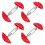 4pcs Mini Adjustable Shoe Stretchers Width Extenders Shoe Tree 10