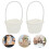 6-Pack Plastic Woven Storage Baskets Organizer Holder For 2