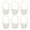 6-Pack Plastic Woven Storage Baskets Organizer Holder For 4
