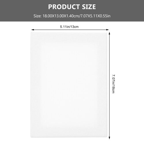 Artist Drawing Boards Canvas Drawing Board White 3pack 2