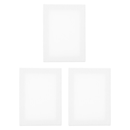 Artist Drawing Boards Canvas Drawing Board White 3pack
