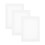 Artist Drawing Boards Canvas Drawing Board White 3pack 5