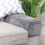 2pcs Universal Sofa Armrest Cover Grey 11