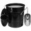 Iron Ice Buckets Ice Cube Bucket Black Iron Ice Storage 1pcs 5