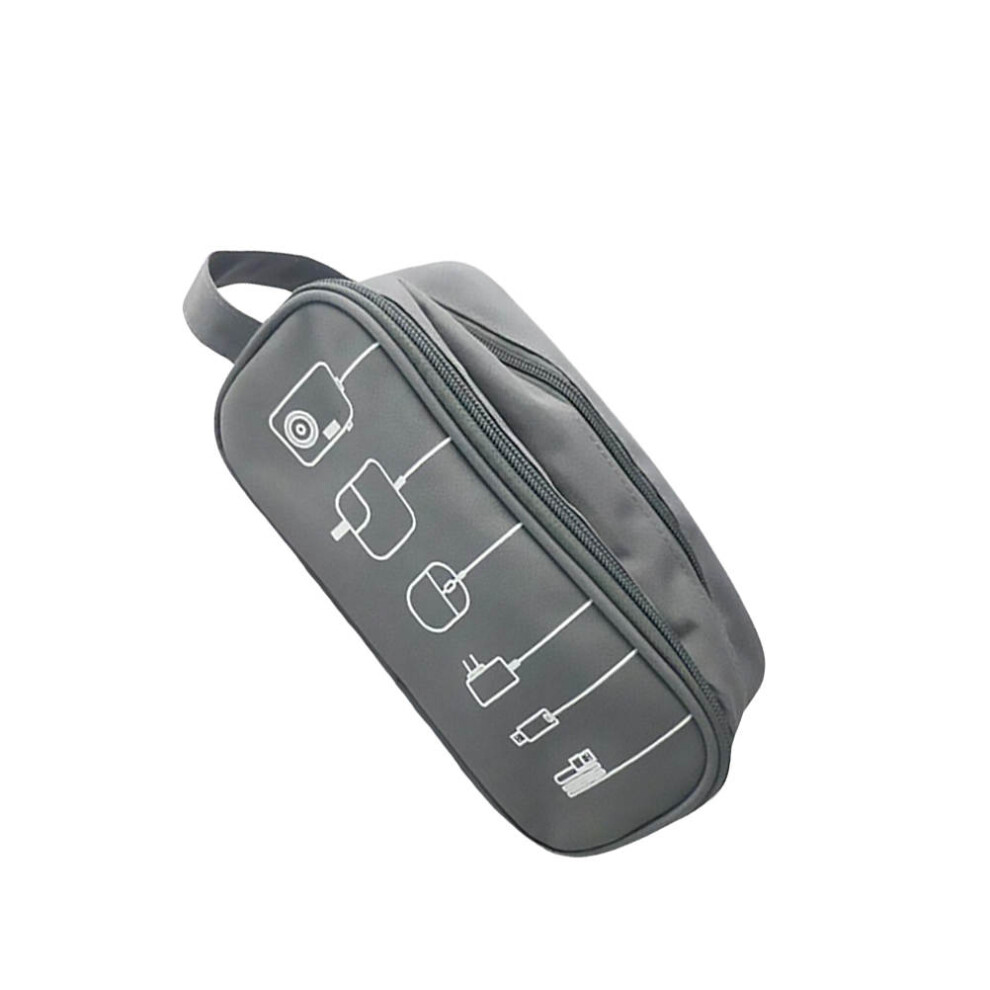 Digital Accessories Bag Storage Pouch Oxford Cloth 1set Grey-image-OPC-PKG5XS5-NEW