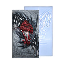 3D Dragon Wall Hanging Crystal Epoxy Silicone Mold Casting DIY