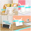 Folding Reading Shelf Book Clip Child Abs Desktop 9