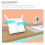 Folding Reading Shelf Book Clip Child Abs Desktop 10