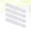 Yuangui 4pcs Retractable Tissue Holder For Bathroom - White 11