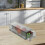Raindrops Refrigerator Pull-Out Box Storage Box Grey Pp 1pack 3