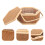 Storage Basket Bamboo 1pcs 9.4x9.4x5.5in 3