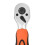 3-in-1 Ratchet Wrench 72 Teeth Quick Socket 1/4" 3/8" 1/2" 7