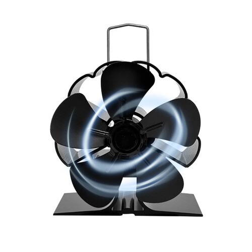 Efficient Heat Distribution Heat Powered Stove Fan Energy saving 2
