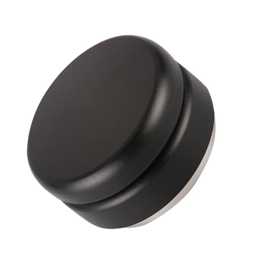 Raindrops Pressed Coffee Tamper With Adjustable Compressing Black 1pcs