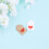 200pcs Wedding Tags Card Kraft Paper For Creative Users 5x3cm 9