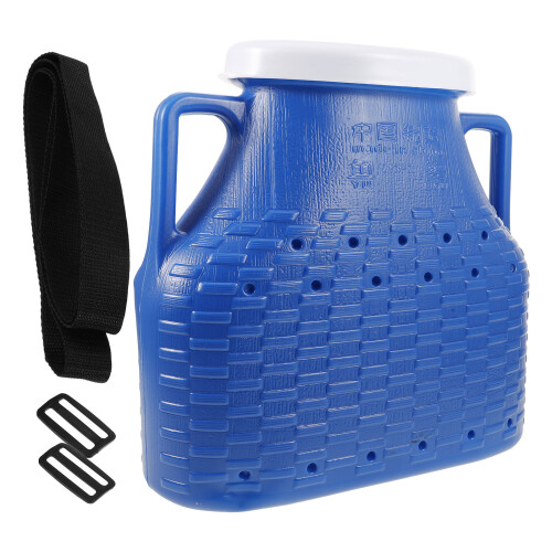 Portable Fishing Bucket Multi-Function Shrimp Container with Strap 2