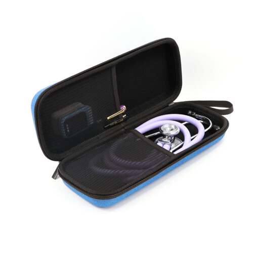 Shockproof Storage Case Stethoscope Eva Dark Blue 1pack 1