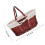 Worgeous  Wicker Garden Basket Hand Space-Saving Portable Fruit Child 2