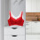 Clothes Mannequin Stand Female Bra Display Plastic 1set 5