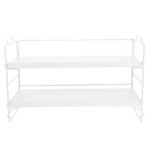 Tabletop Shelf White Home Office 1pcs 14.5in