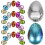 30 Pcs Easter Eggs Kids Toy Gift Boxes Candy Child Plastic 3