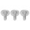 3pcs Lower Cover Bolt Screws 90105 TBA A00 Engine 10