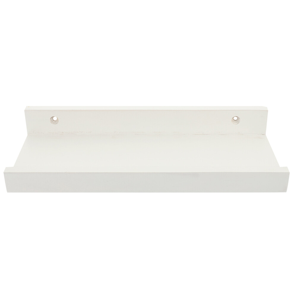 Storage Stand Wall Floating Shelf Shelving Unit For Lip White