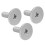 3pcs Lower Cover Bolt Screws 90105 TBA A00 Engine 9
