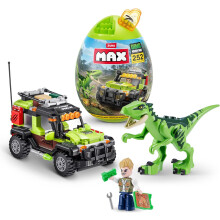 Max Build Dino Adventure Raptor Force (252 pieces) Building Bricks Toy