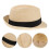Toddler Breathable Straw Sun Hat with Adjustable Strap for Boys 9