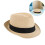 Toddler Breathable Straw Sun Hat with Adjustable Strap for Boys 11