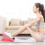 1pc Pink Foot Calf Foldable Exercise Device With Abs Material 2