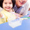 3Pcs Small Plastic Storage Baskets with Handles White for Kitchen 5