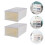 2Pcs Durable Transparent Shoes Storage Box Plastic Organizer for Home 7