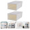 2Pcs Durable Transparent Shoes Storage Box Plastic Organizer for Home 8