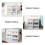 2Pcs Durable Transparent Shoes Storage Box Plastic Organizer for Home 11