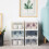 2Pcs Durable Transparent Shoes Storage Box Plastic Organizer for Home 2