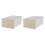 2Pcs Durable Transparent Shoes Storage Box Plastic Organizer for Home 9