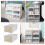 2Pcs Durable Transparent Shoes Storage Box Plastic Organizer for Home 4