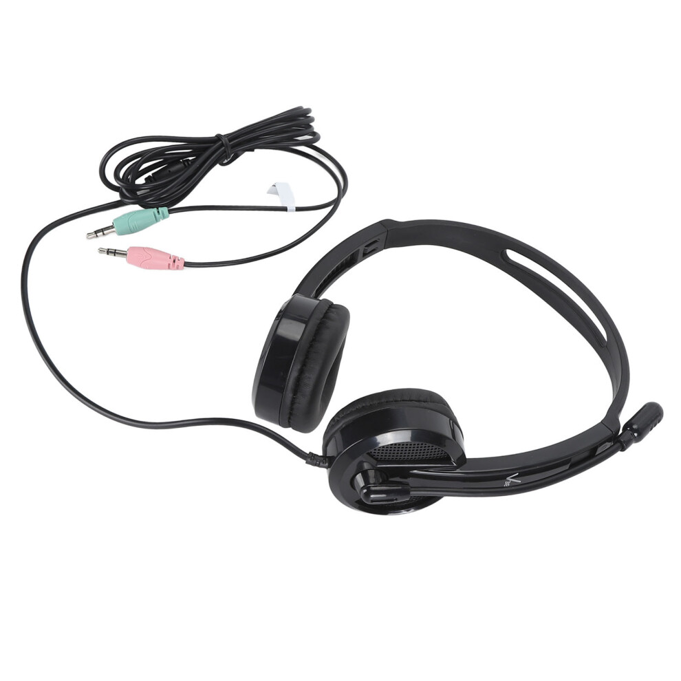 Microphone Headphones 120 Rotatable Wired Stereo Headset With 3.5Mm Plug 8461349362990